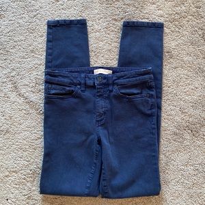 Tory Burch navy cotton skinny pants